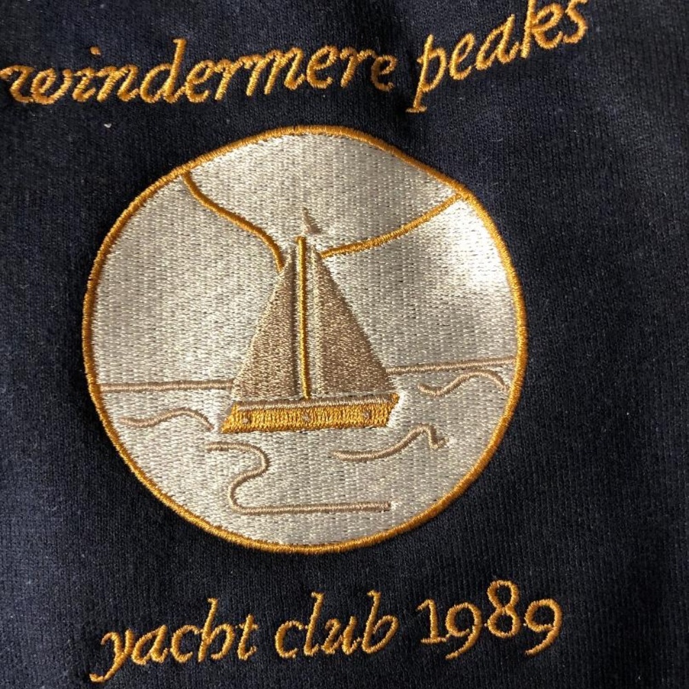 Taylor Swift Inspired Windermere Peaks The Lakes/1989 Embroidered Sweatshirt